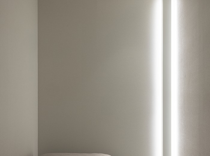 Treatment room at HOMMAGE Clinic, Seoul